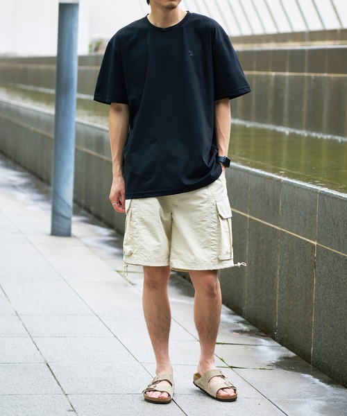 Reebok(リーボック)の「【Reebok】Reebok(リーボック)アクア 半袖Tシャツ(425767)スポーツ トレーニング フィットネス ランニング(Tシャツ/カットソー・メンズ・ホワイト/ブラック/ネイビー・L/M/LL)」の9枚目の写真