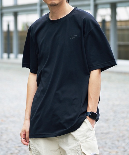 Reebok(リーボック)の「【Reebok】Reebok(リーボック)アクア 半袖Tシャツ(425767)スポーツ トレーニング フィットネス ランニング(Tシャツ/カットソー・メンズ・ホワイト/ブラック/ネイビー・L/M/LL)」の7枚目の写真