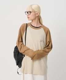s/e/o（エスイーオー）の「【別注】＜s/e/o＞ラグラン ロングスリーブ Tシャツ（Tシャツ/カットソー）」
