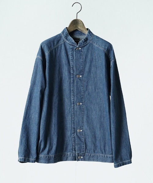 EGO TRIPPING(エゴトリッピング)の「mj11637-BOURGERON-DENIM JACKET aged デニムシャツジャケット(616709)(デニムジャケット・メンズ・インディゴブルー/ブラック×ブラック・48/46)」の19枚目の写真