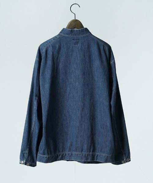 EGO TRIPPING(エゴトリッピング)の「mj11637-BOURGERON-DENIM JACKET aged デニムシャツジャケット(616709)(デニムジャケット・メンズ・インディゴブルー/ブラック×ブラック・48/46)」の20枚目の写真