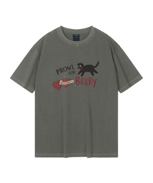 プロウルフォーベリー ピグメントオーバーサイズ半袖Tシャツ(クロップ含む)