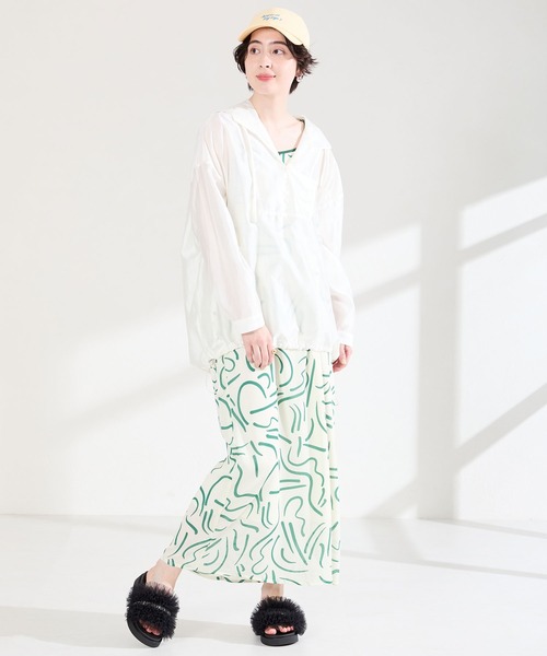 ORiental TRaffic(オリエンタルトラフィック)の「チュール × ビジュー 厚底 ミュール サンダル /61248(サンダル・レディース・ブラック・S/M/L/LL)」の16枚目の写真