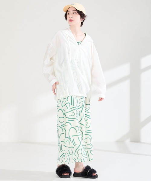 ORiental TRaffic(オリエンタルトラフィック)の「チュール × ビジュー 厚底 ミュール サンダル /61248(サンダル・レディース・ブラック・S/M/L/LL)」の19枚目の写真