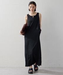 GALLARDAGALANTE | ヘンリーカットマキシワンピース(ワンピース)