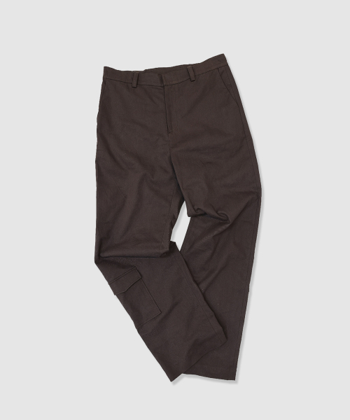 ANYTIME LOREAK(エニタイムロレーク)の「POPPY WIDE COTTON PANTS - BROWN(その他パンツ・メンズ・ブラウン・MEDIUM/LARGE)」の3枚目の写真