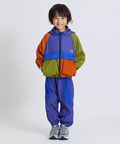 F.O.KIDS（エフオーキッズ）の「【撥水】アクティブエアリーパンツ（その他パンツ・キッズ・パープル/カーキ/ブラック・80/90/100/110/120/130/160/140/150）」の4枚目の写真