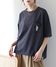 腹巻きねこTシャツ 半袖