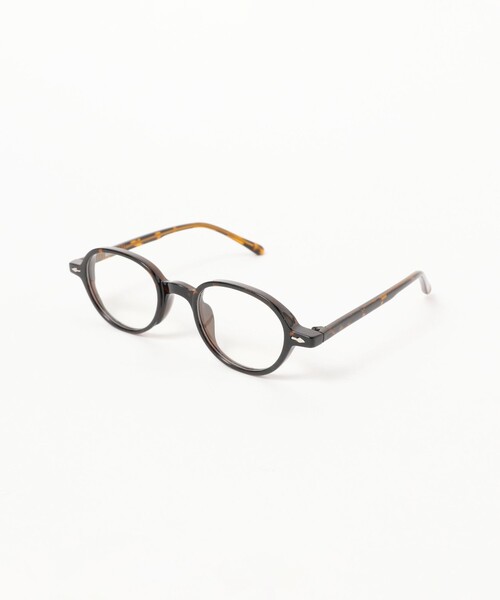 BEAMS BOY（ビームスボーイ）の「オーバル クリアレンズ（メガネ・レディース・ブラック/その他/オリーブ・ONE SIZE）」の10枚目の写真