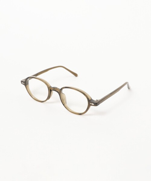 BEAMS BOY（ビームスボーイ）の「オーバル クリアレンズ（メガネ・レディース・ブラック/その他/オリーブ・ONE SIZE）」の13枚目の写真