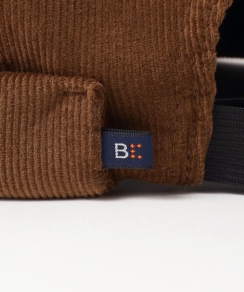 BEAMS mini（ビームスミニ）の「コーデュロイ ロール キャップ 2026FW（ハット・キッズ・ダークブラウン/ネイビー・ONE SIZE）」の6枚目の写真