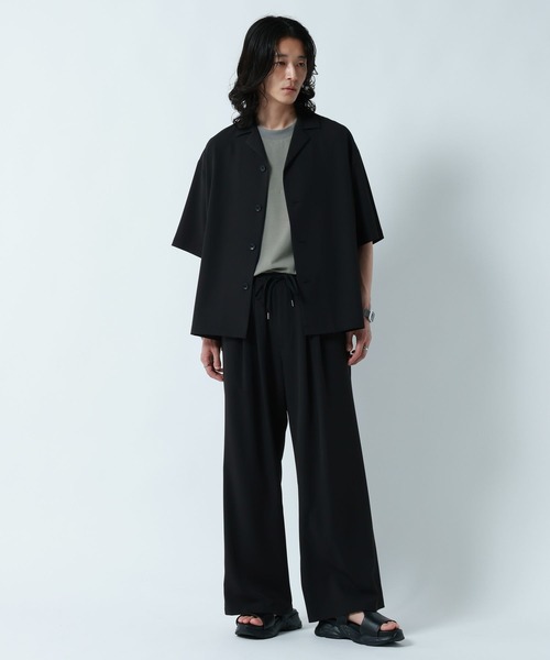 RAGEBLUE(レイジブルー)の「【LUXURY+EASY】DRAPE CREW NECK DESIGN STITCH T-SHIRT/ラグイージーワンポイント刺繍Tシャツ2(Tシャツ/カットソー・メンズ・ライトブルー/ホワイト/グレー系その他/ブラック・SMALL/MEDIUM/LARGE)」の12枚目の写真