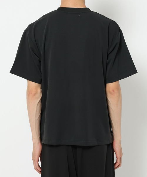 RAGEBLUE(レイジブルー)の「【LUXURY+EASY】DRAPE CREW NECK DESIGN STITCH T-SHIRT/ラグイージーワンポイント刺繍Tシャツ2(Tシャツ/カットソー・メンズ・ライトブルー/ホワイト/グレー系その他/ブラック・SMALL/MEDIUM/LARGE)」の21枚目の写真