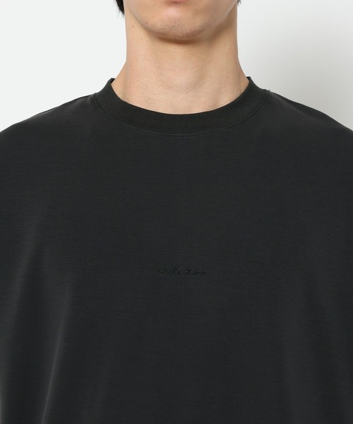 RAGEBLUE(レイジブルー)の「【LUXURY+EASY】DRAPE CREW NECK DESIGN STITCH T-SHIRT/ラグイージーワンポイント刺繍Tシャツ2(Tシャツ/カットソー・メンズ・ライトブルー/ホワイト/グレー系その他/ブラック・SMALL/MEDIUM/LARGE)」の22枚目の写真
