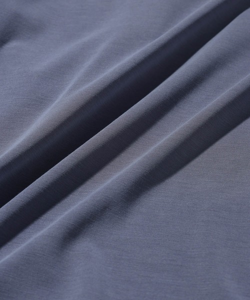 RAGEBLUE(レイジブルー)の「【LUXURY+EASY】DRAPE CREW NECK DESIGN STITCH T-SHIRT/ラグイージーワンポイント刺繍Tシャツ2(Tシャツ/カットソー・メンズ・ライトブルー/ホワイト/グレー系その他/ブラック・SMALL/MEDIUM/LARGE)」の8枚目の写真