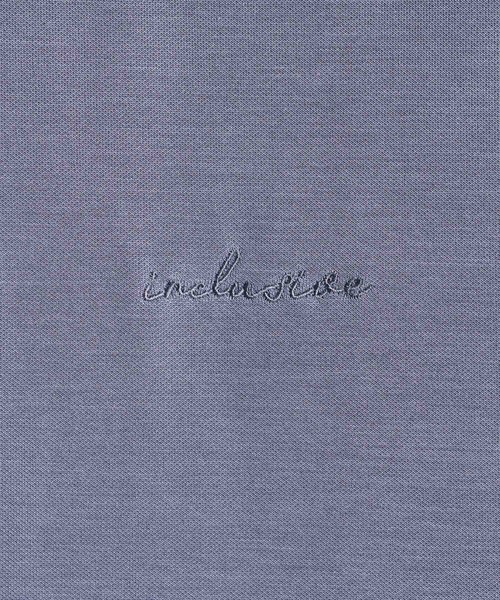 RAGEBLUE（レイジブルー）の「【LUXURY+EASY】DRAPE CREW NECK DESIGN STITCH T-SHIRT/ラグイージーワンポイント刺繍Tシャツ2（Tシャツ/カットソー・メンズ・ライトブルー/ホワイト/グレー系その他/ブラック・SMALL/MEDIUM/LARGE）」の16枚目の写真