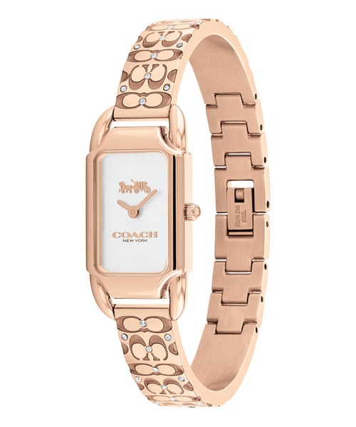 COACH(コーチ)の「【COACH】コーチ CADIE レディース ウォッチ(アナログ腕時計・レディース・ゴールド/ピンクゴールド・FREE)」の6枚目の写真