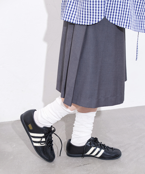 adidas Originals（アディダスオリジナルス）の「【adidas originals】JAPAN LUX W（スニーカー・レディース・ブラック/ホワイト×ホワイト・24.5cm/25cm/25.5cm/23cm/23.5cm/24cm）」の5枚目の写真