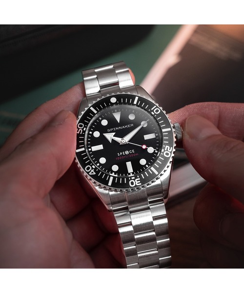 SPINNAKER(スピニカー)の「SPINNAKER/スピニカー Spence 300 腕時計 SPN-SP509711N メンズ(アナログ腕時計・メンズ・ブラック・FREE)」の5枚目の写真
