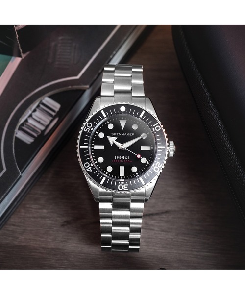 SPINNAKER(スピニカー)の「SPINNAKER/スピニカー Spence 300 腕時計 SPN-SP509711N メンズ(アナログ腕時計・メンズ・ブラック・FREE)」の7枚目の写真