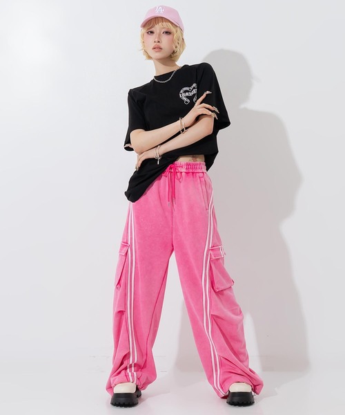 ANAP(アナップ)の「ブラックレタープリントラグランスリーブTシャツ(Tシャツ/カットソー・レディース・ブラック/ホワイト×ブラック/ホワイト・F)」の17枚目の写真