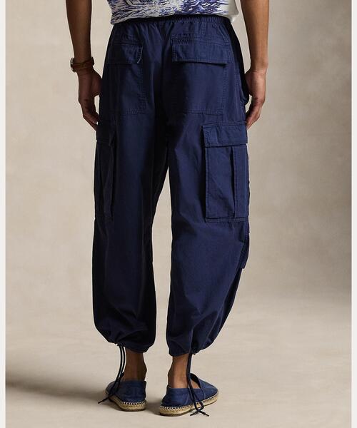 POLO RALPH LAUREN（ポロ ラルフ ローレン）の「リラックス フィット リップストップ カーゴ パンツ（カーゴパンツ・メンズ・ネイビー系1・S/M/L/XL/XS/XXL）」の5枚目の写真