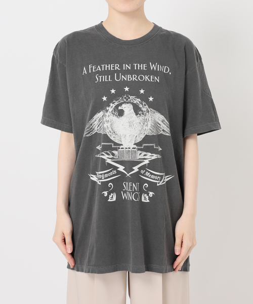 SKIN(スキン)の「《NOBLE別注》skin/スキン BIG TEE(Tシャツ/カットソー・レディース・スミクロ/ホワイト系その他・FREE)」の7枚目の写真