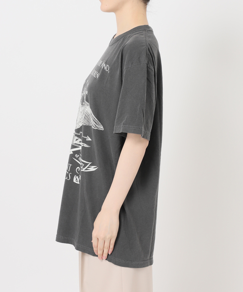 SKIN(スキン)の「《NOBLE別注》skin/スキン BIG TEE(Tシャツ/カットソー・レディース・スミクロ/ホワイト系その他・FREE)」の8枚目の写真