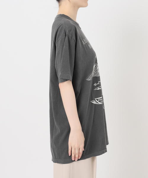 SKIN(スキン)の「《NOBLE別注》skin/スキン BIG TEE(Tシャツ/カットソー・レディース・スミクロ/ホワイト系その他・FREE)」の10枚目の写真
