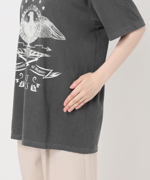 SKIN(スキン)の「《NOBLE別注》skin/スキン BIG TEE(Tシャツ/カットソー・レディース・スミクロ/ホワイト系その他・FREE)」の12枚目の写真