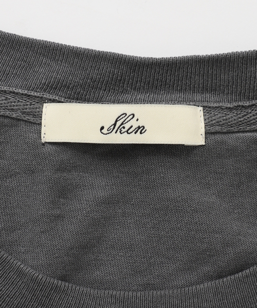 SKIN(スキン)の「《NOBLE別注》skin/スキン BIG TEE(Tシャツ/カットソー・レディース・スミクロ/ホワイト系その他・FREE)」の13枚目の写真