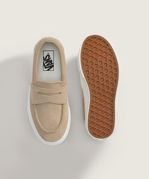VANS(バンズ)の「キッズ ローファー 53 / Loafer 53 Incense/Marshmallow VN000Z7JD7E1(ローファー・キッズ・ベージュ・1/2/11/3/12/13)」の3枚目の写真