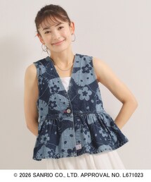 SOMETHING×HELLO KITTY 2WAYペプラムビスチェ