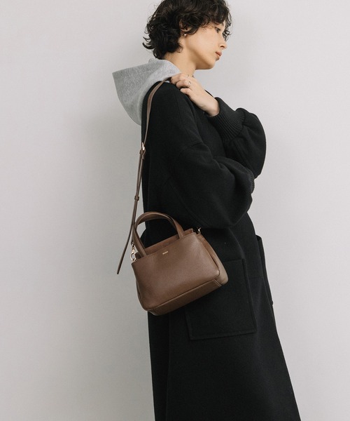 Beau're(ヴュレ)の「BEAURE スエードコンビ 2WAYトートバッグ(ショルダーバッグ・レディース・ラベンダー/ブラック/ブラウン/グレイッシュベージュ・FREE)」の21枚目の写真