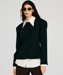 PRANK PROJECT | 【2026Autumn Pre-Order】ショルダーパットスーチングトップ / Shoulder Pad Suiting Top(その他トップス)
