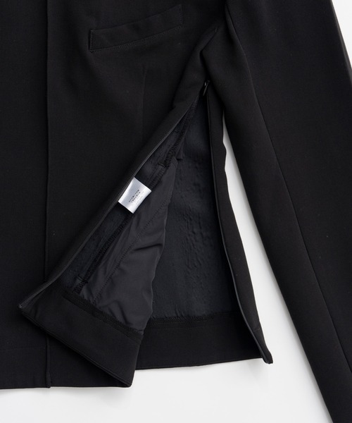 PRANK PROJECT（プランクプロジェクト）の「【2026Autumn Pre-Order】ショルダーパットスーチングトップ / Shoulder Pad Suiting Top（その他トップス・レディース・グレー/ブラック・FREE）」の21枚目の写真