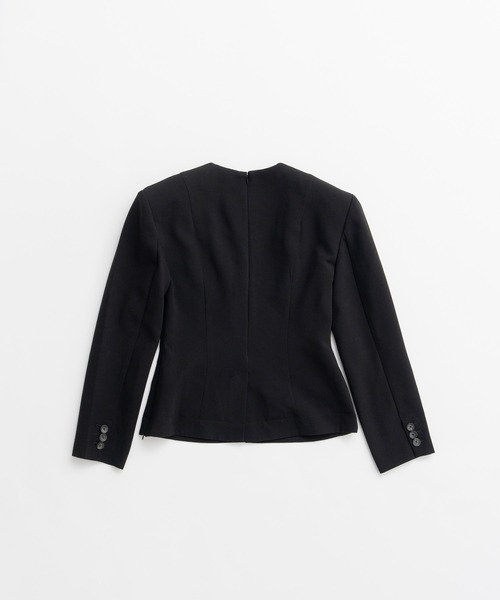 PRANK PROJECT（プランクプロジェクト）の「【2026Autumn Pre-Order】ショルダーパットスーチングトップ / Shoulder Pad Suiting Top（その他トップス・レディース・グレー/ブラック・FREE）」の16枚目の写真
