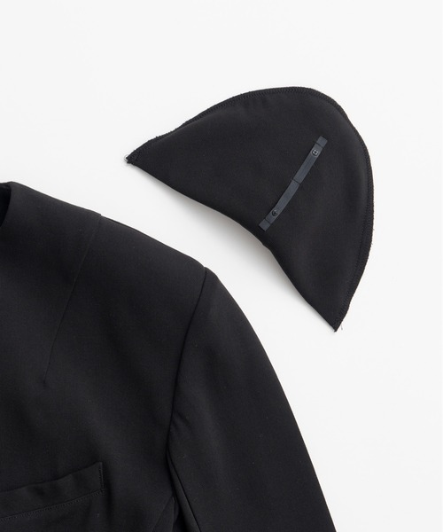 PRANK PROJECT（プランクプロジェクト）の「【2026Autumn Pre-Order】ショルダーパットスーチングトップ / Shoulder Pad Suiting Top（その他トップス・レディース・グレー/ブラック・FREE）」の19枚目の写真