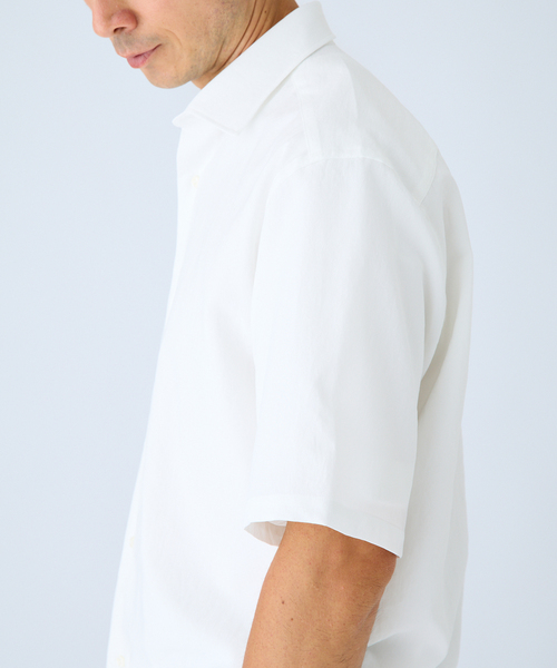 EDIFICE(エディフィス)の「EVALET ショートスリーブシャツ(シャツ/ブラウス・メンズ・ホワイト/ネイビー/ブラウン・LARGE/MEDIUM/SMALL)」の11枚目の写真