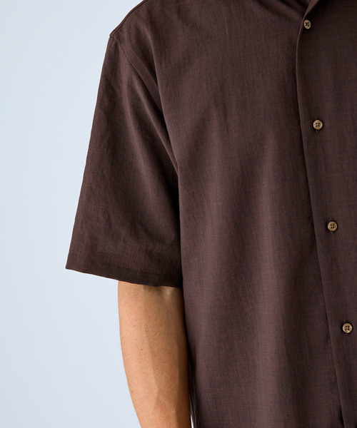 EDIFICE(エディフィス)の「EVALET ショートスリーブシャツ(シャツ/ブラウス・メンズ・ホワイト/ネイビー/ブラウン・LARGE/MEDIUM/SMALL)」の19枚目の写真