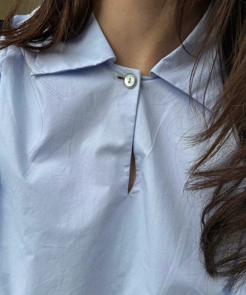 WILLFULLY(ウィルフリー)の「volume balloon gather no sleeve tops(シャツ/ブラウス・レディース・サックスブルー/モカ/ブラック・FREE)」の21枚目の写真