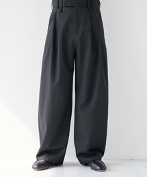 STUDIOUS(�X�e���f�B�I�X)�́ySTUDIOUS�z2Tuck Curve Slacks(�f�j���p���c)