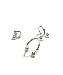 MORPH モルフ スパイラル ボディーピアス 14ゲージ 6mm~12mm