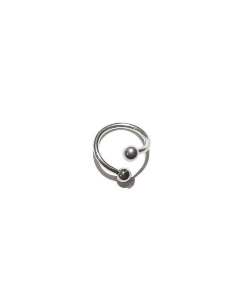 MORPH（モルフ）の「MORPH モルフ スパイラル ボディーピアス 14ゲージ 6mm~12mm（ピアス（片耳用）・メンズ・シルバー・12/6/8/10）」の5枚目の写真