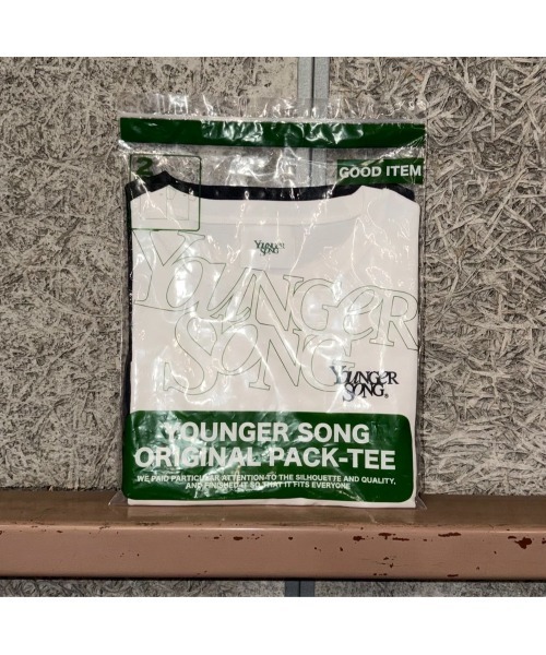younger song(ヤンガーソング)の「Classic 2pack ss tee(Tシャツ/カットソー・メンズ・ホワイト系・LARGE)」の1枚目の写真