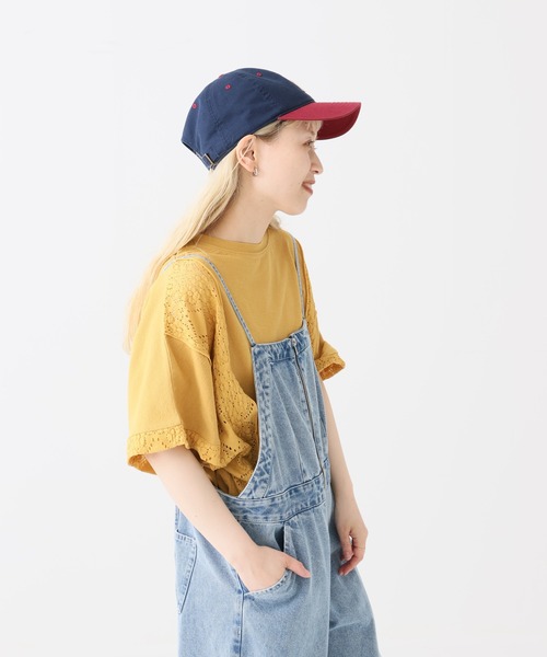 HEART MARKET(ハートマーケット)の「レース部分使いプルオーバー(Tシャツ/カットソー・レディース・チャコール/グリーン/マスタード/ブラック/ナチュラル・FREE)」の22枚目の写真