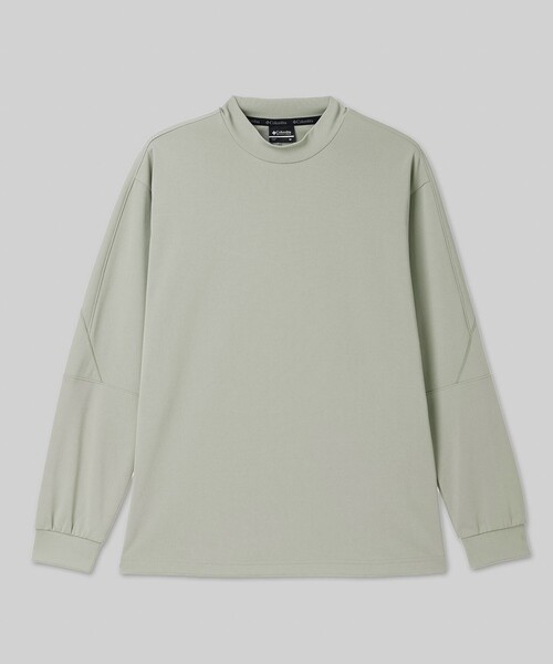 Columbia(コロンビア)の「COLUMBIA BLACK LABEL/ ダブルクリープロングスリーブTシャツ /コロンビアブラックレーベル(Tシャツ/カットソー・メンズ・ネイビー/ホワイト/ブラック/グリーン・L/M/S/XL)」の3枚目の写真