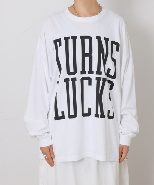 JOURNAL STANDARD LUXE（ジャーナルスタンダード　ラックス）の「プリントロンT(TURNSLUCKS)（Tシャツ/カットソー・レディース・ベージュ/ブラック・FREE）」の16枚目の写真