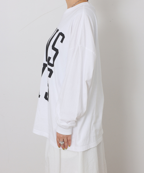 JOURNAL STANDARD LUXE（ジャーナルスタンダード　ラックス）の「プリントロンT(TURNSLUCKS)（Tシャツ/カットソー・レディース・ベージュ/ブラック・FREE）」の17枚目の写真