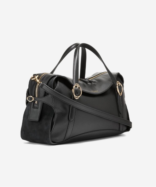 COLE HAAN（コールハーン）の「アレキサンドリア サッチェル womens（ショルダーバッグ・レディース・ブラック・OSFA）」の3枚目の写真